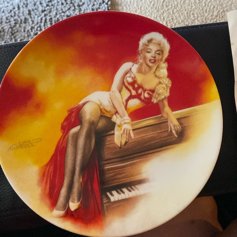 Marilyn Monroe in “River of No Return” Decorative Vintage Plate